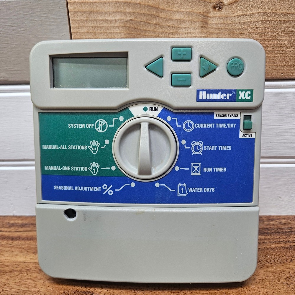 Hunter XC-400i X-Core 4 Station Indoor Irrigation Sprinkler Controller Untested
